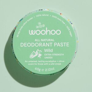 Natural Deodorant Paste – WILD 60g