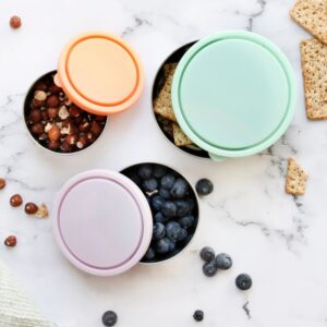 Ever Eco Round Containers Pastel- 3 Piece Set
